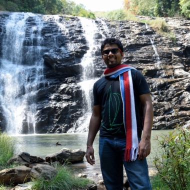 Waterfall at Coorg : Abbey Falls