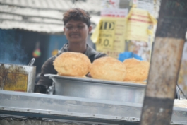 Bhature biggest I have seen